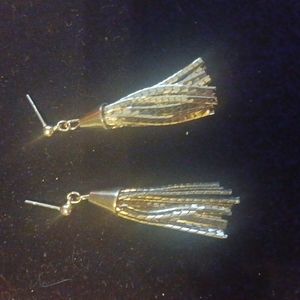 Silver Chain dangle earrings